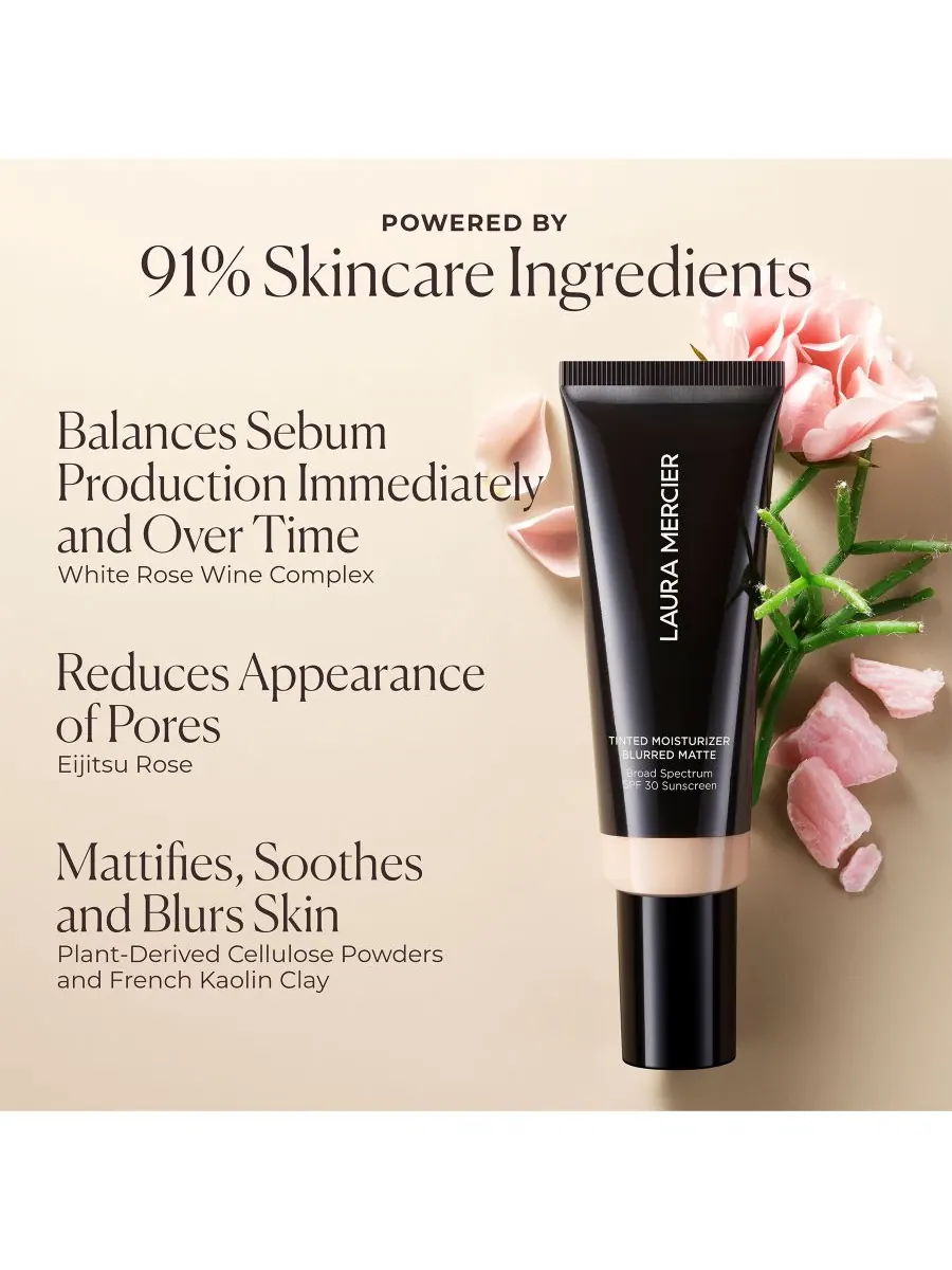 Крем для лица SPF LAURA MERCIER Тонирующий увлажняющий с матирующим эффектом и,, цвет 2w citrine — изображение 7 из 10