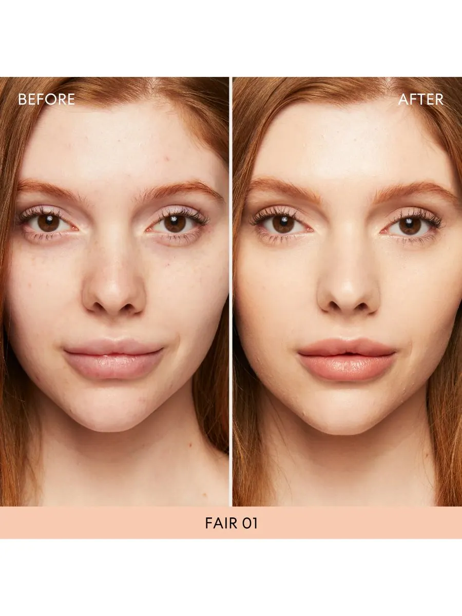 Оригинальная рассыпчатая пудра-основа SPF 15 BareMinerals, цвет fair 01 - for fairest porcelain — изображение 2 из 7