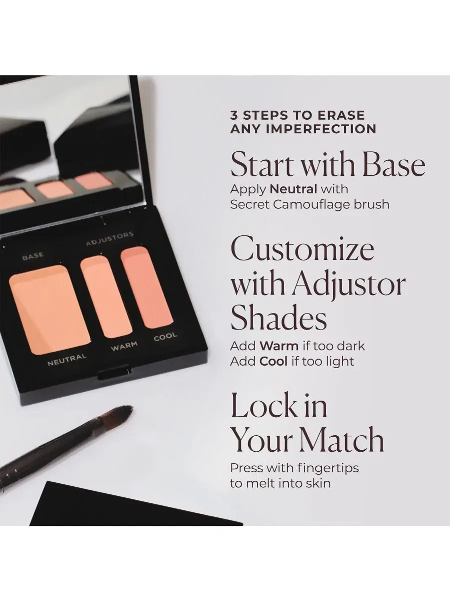Консилер Secret Camouflage Custom Complexion Perfector, 3 г Laura Mercier, medium deep — изображение 7 из 14