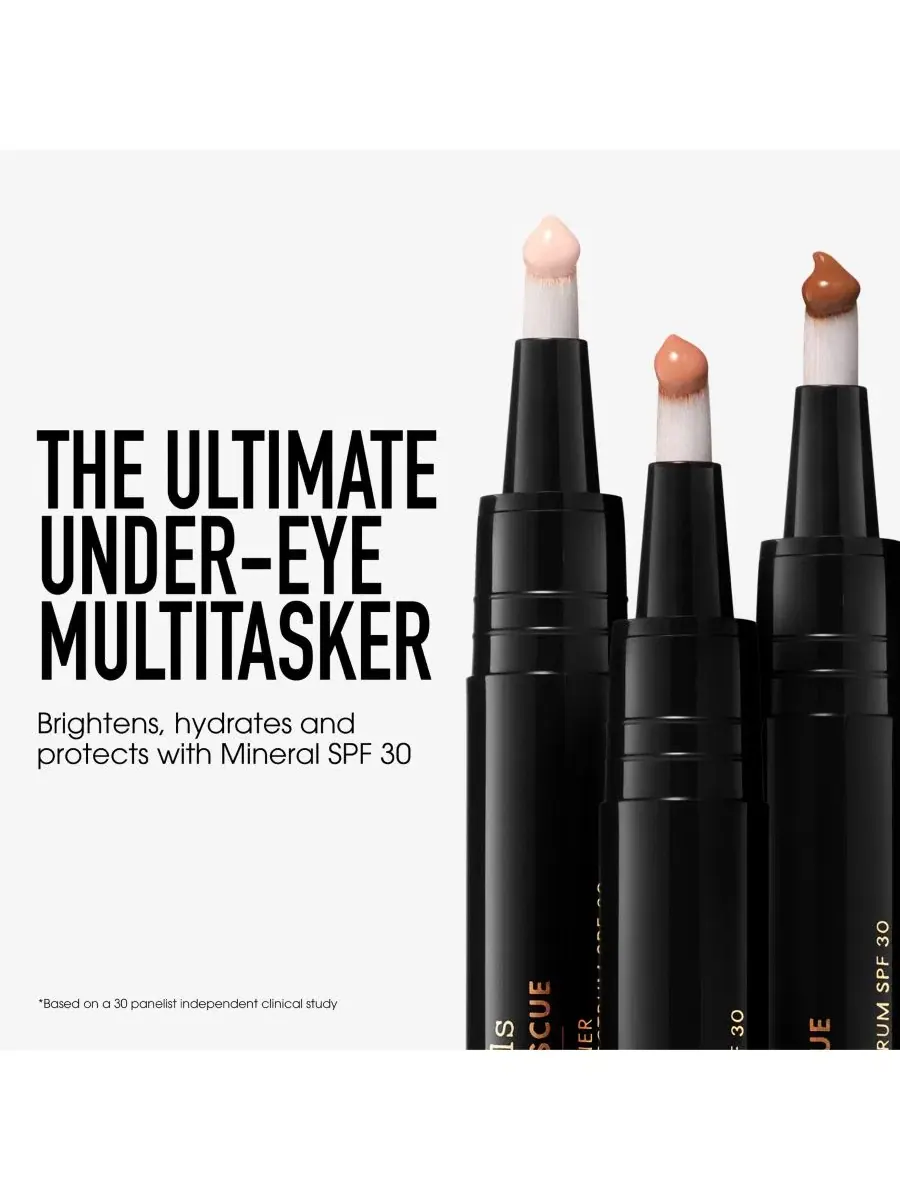 Крем-корректор для области вокруг глаз 3-в-1 с SPF 30, 3 мл, Medium bareMinerals — изображение 3 из 16