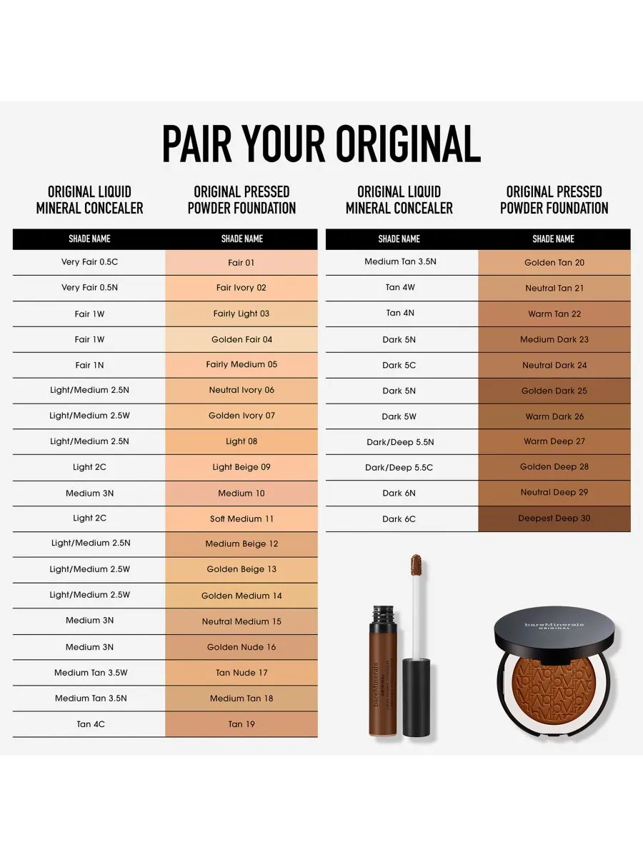 Оригинальный жидкий минеральный осветляющий консилер BareMinerals, цвет dark 5c — изображение 10 из 10