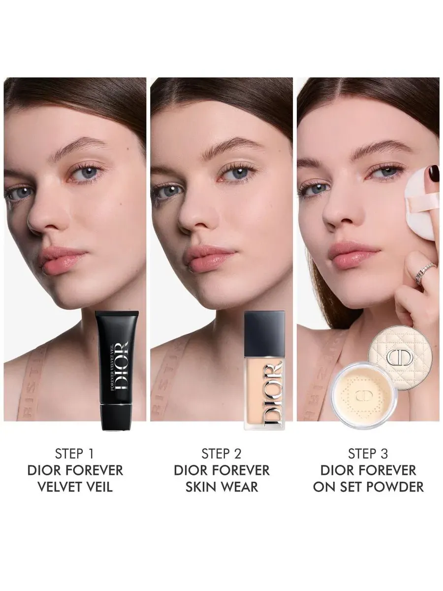 Пудра рассыпчатая матирующая с эффектом фотофильтра, 20 г, Forever On Set DIOR — изображение 9 из 13
