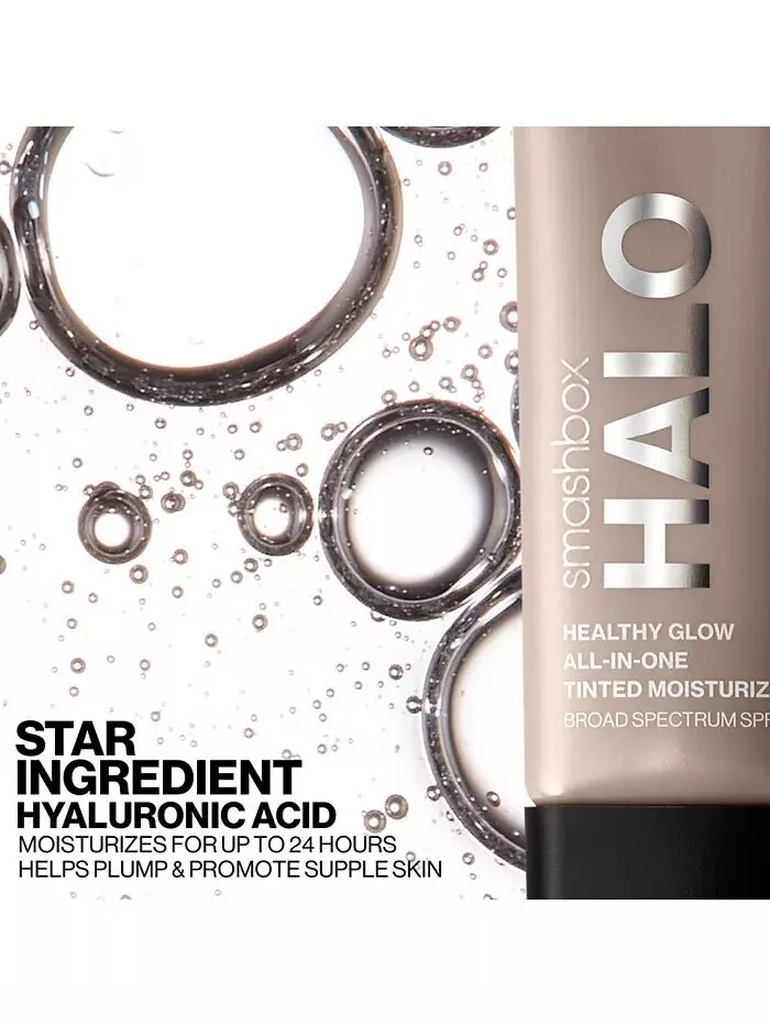 Тонированный увлажняющий крем Halo Healthy Glow с SPF 25 широкого спектра действия, 1,4 унции — изображение 6 из 10