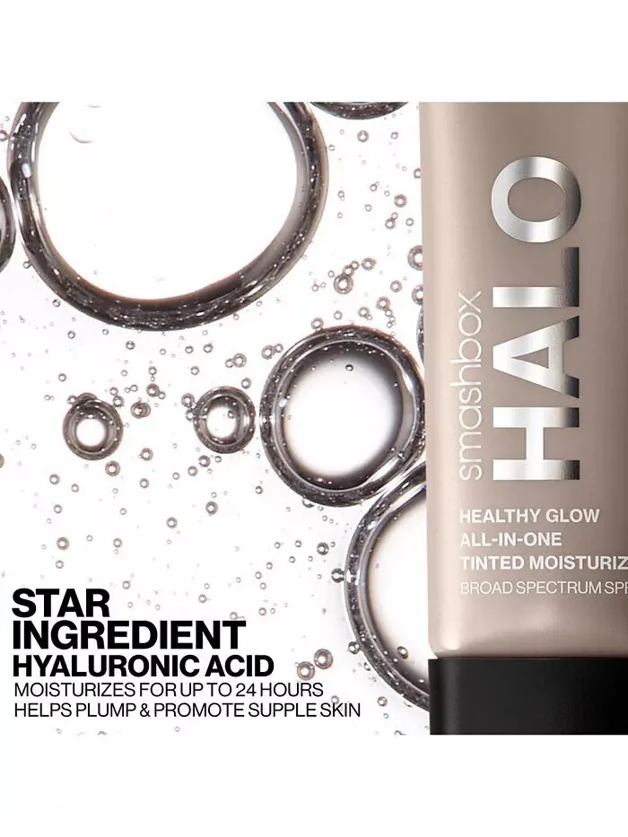 Тонированный увлажняющий крем Halo Healthy Glow с SPF 25 широкого спектра действия, 1,4 унции — изображение 6 из 10