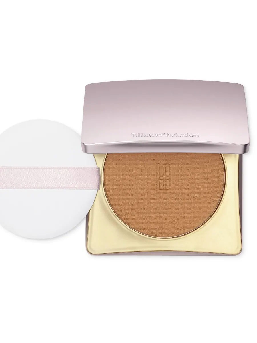 Прессованная пудра для ухода за кожей Flawless Finish Elizabeth Arden, цвет medium deep