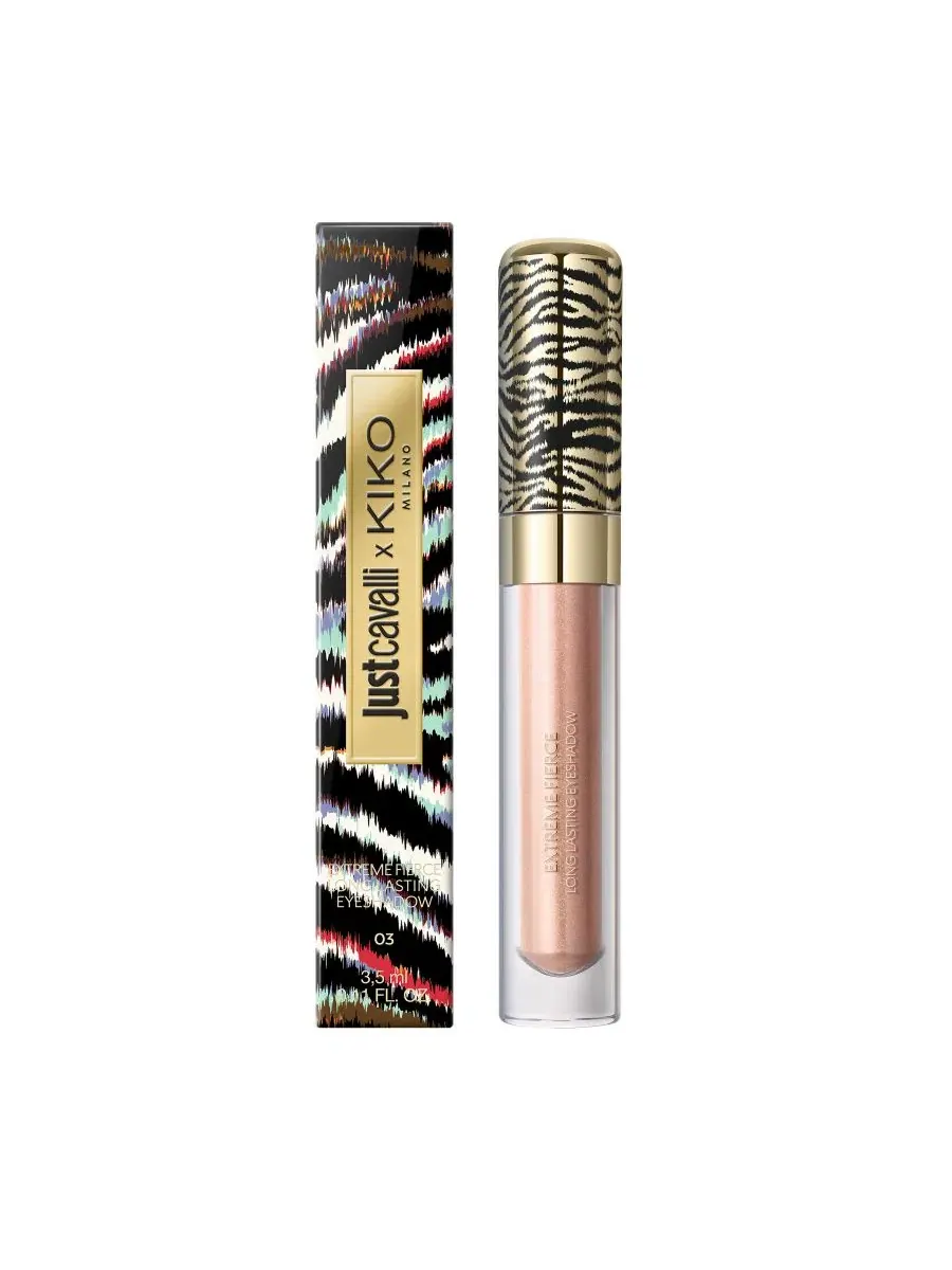 Тени для век с металлическим эффектом KIKO Milano x Just Cavalli Extreme Fierce, 3.1 г, 03 Daring — изображение 4 из 5