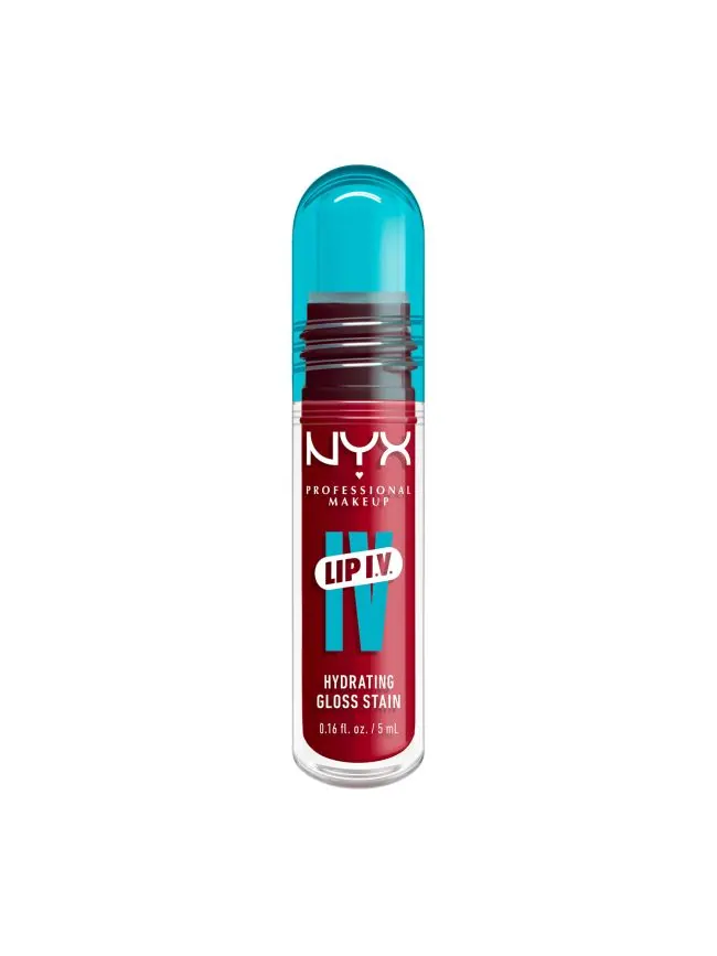 Увлажняющий блеск для губ NYX Professional Makeup Lip I.V. Hydrating Gloss Stain, Red-y.Set.Wet!, 5 — изображение 1 из 4