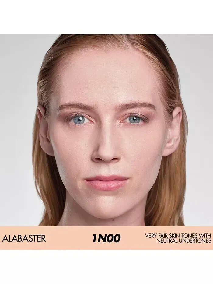 HD Skin Матовая бархатная необнаружимая стойкая размытая пудра-пудра Make Up For Ever, цвет 1N00 — изображение 4 из 11