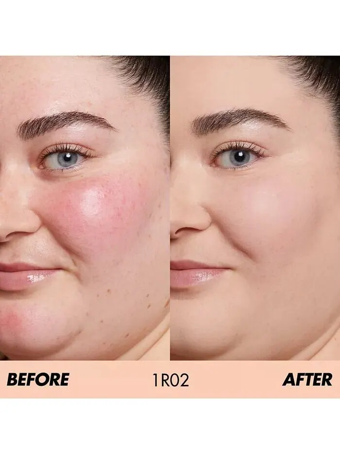 HD Skin Матовая бархатная необнаружимая стойкая размытая пудра-пудра Make Up For Ever, цвет 1R02 — изображение 3 из 11