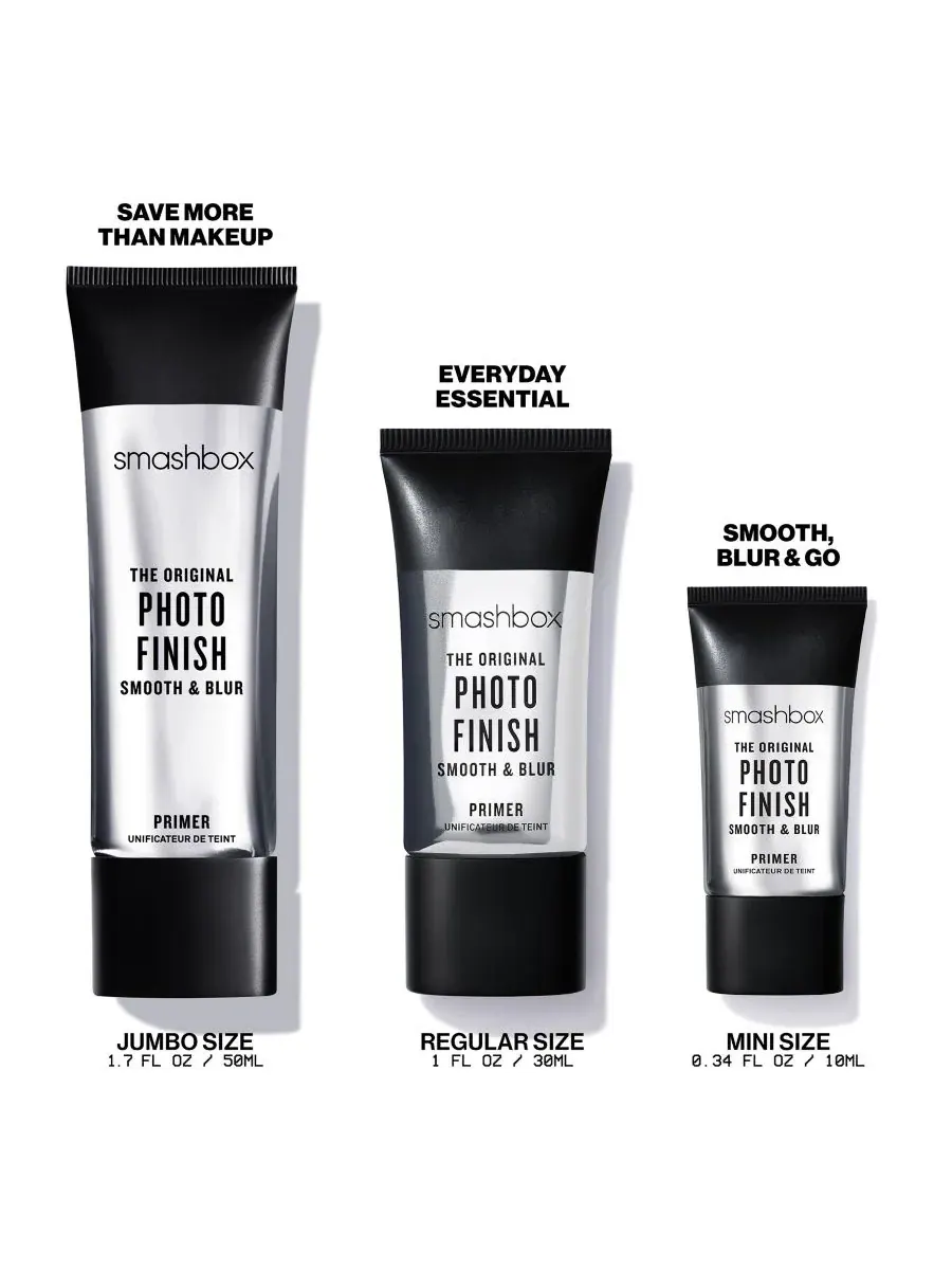Smashbox Оригинальная безмасляная грунтовка для лица Photo Finish Smooth & Blur, 28 г — изображение 8 из 9