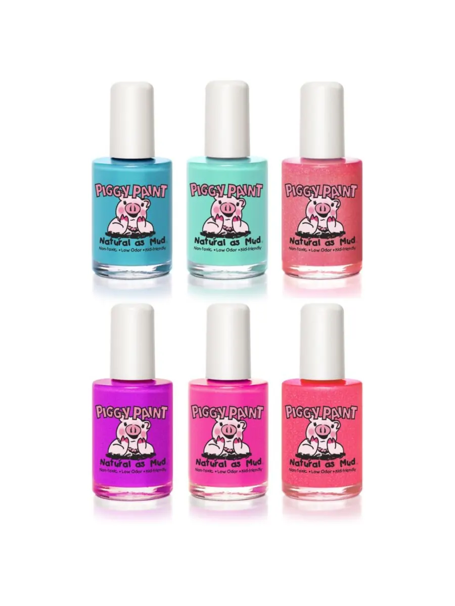Набор лаков для ногтей Happy Girl Piggy Paint — мульти