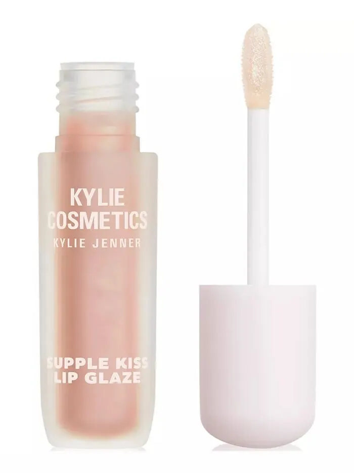 Блеск для губ Supple Kiss Lip Glaze, 0,1 унции Kylie Cosmetics — бежевый