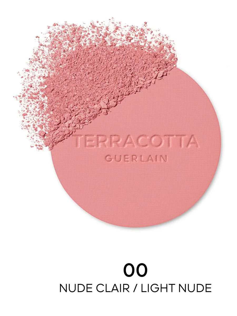 Терракотовые пудровые румяна GUERLAIN, цвет 00 light nude — изображение 5 из 9