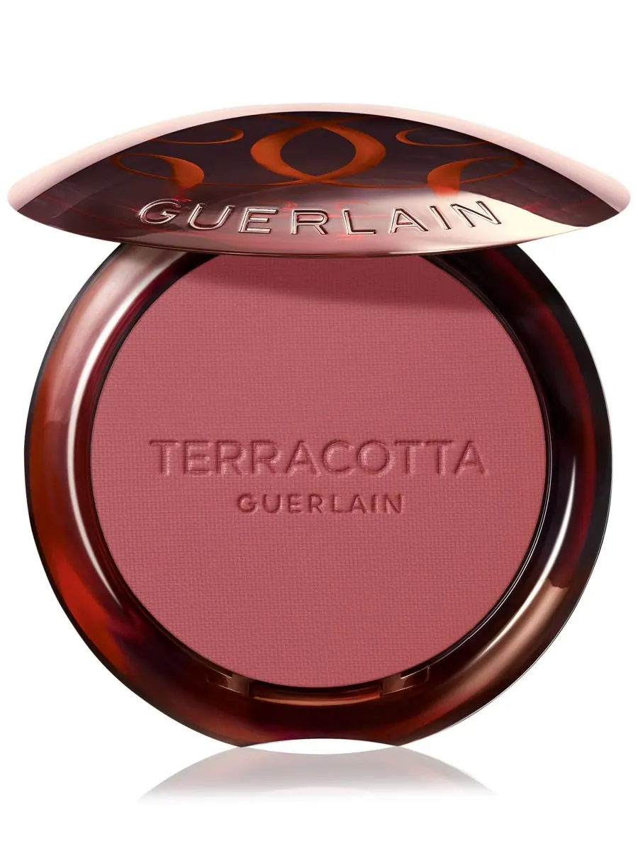 Терракотовые пудровые румяна GUERLAIN, цвет 03 dark nude — изображение 1 из 8