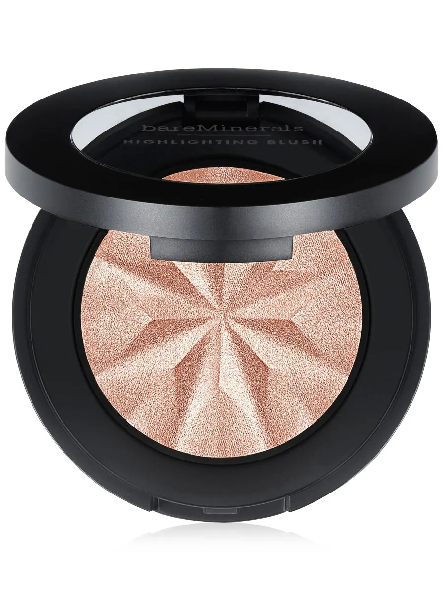 GEN NUDE 2 в 1 Хайлайтер Пудра Румяна BareMinerals, цвет opal glow — изображение 1 из 10