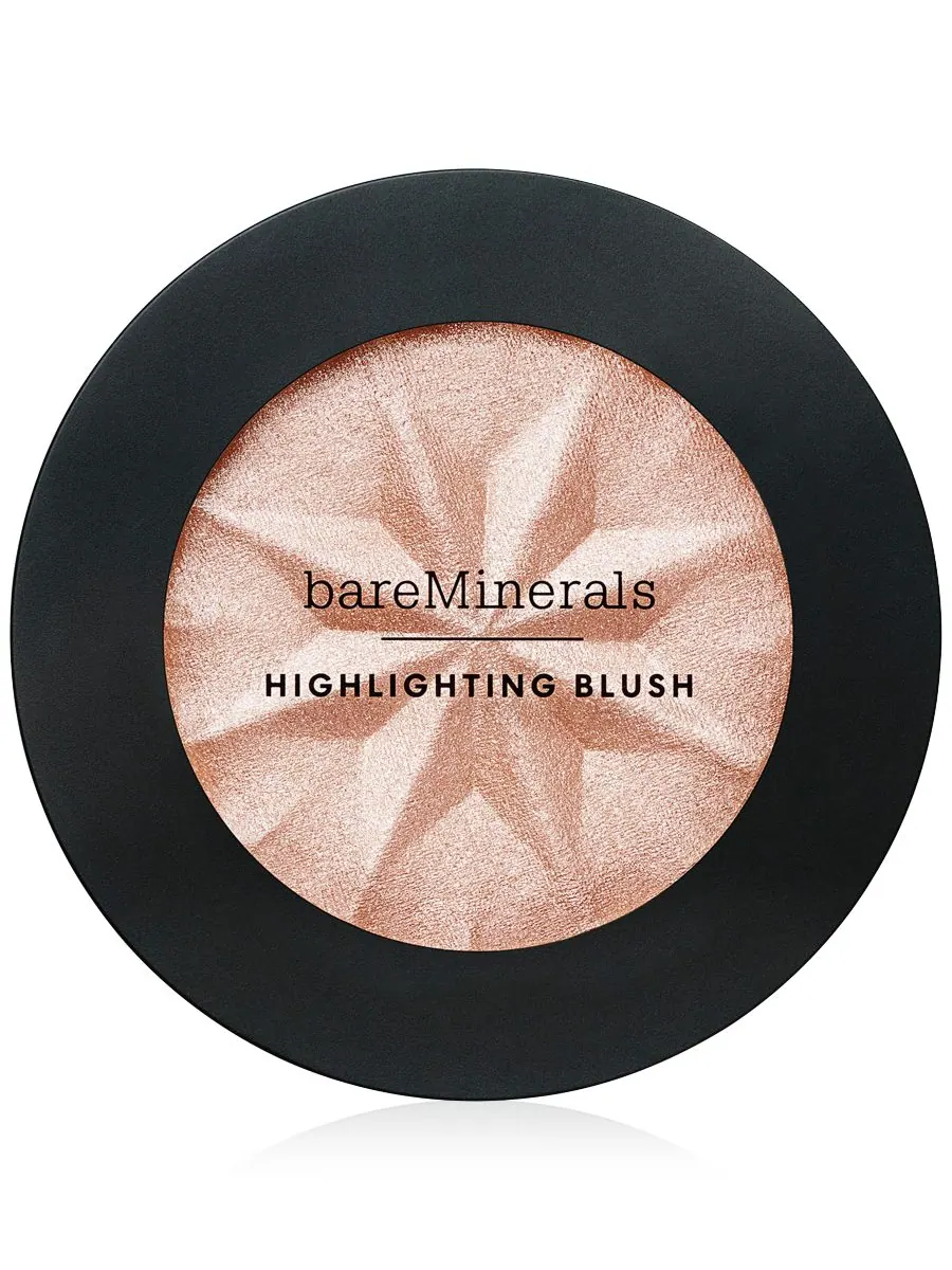 GEN NUDE 2 в 1 Хайлайтер Пудра Румяна BareMinerals, цвет opal glow — изображение 8 из 10
