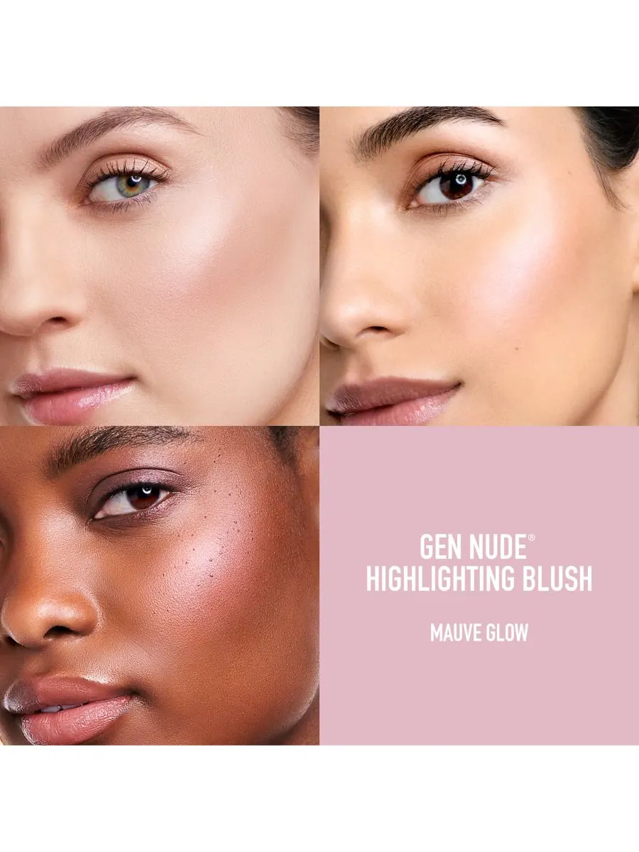 GEN NUDE 2 в 1 Хайлайтер Пудра Румяна BareMinerals, цвет opal glow — изображение 10 из 10