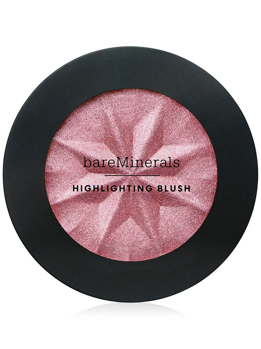 GEN NUDE 2 в 1 Хайлайтер Пудра Румяна BareMinerals, цвет mauve glow — изображение 8 из 8
