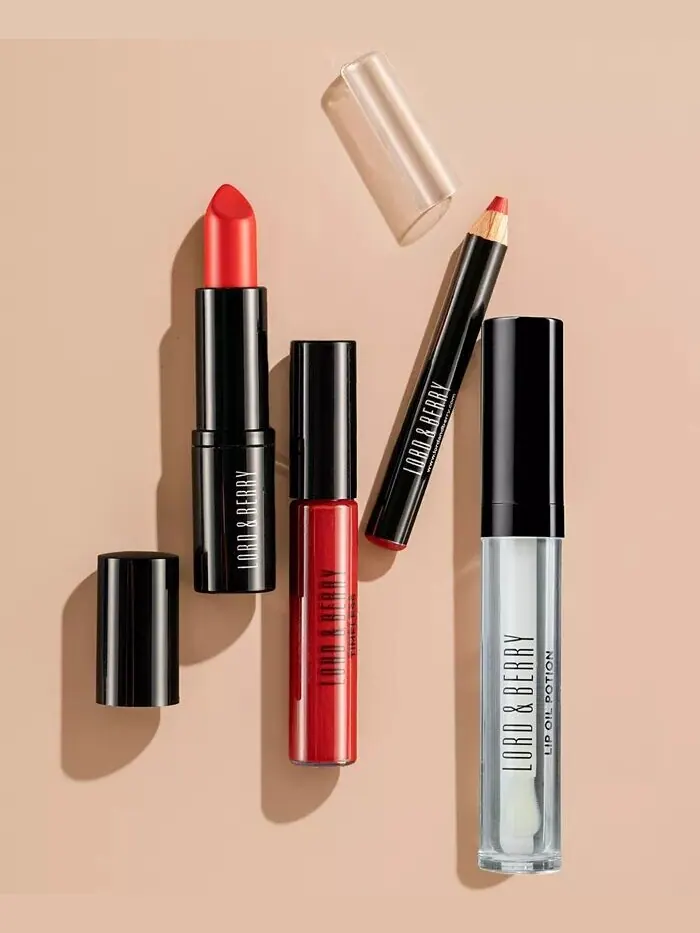 Набор для макияжа Holidays Red Lips, 4 предмета Lord & Berry — изображение 3 из 4