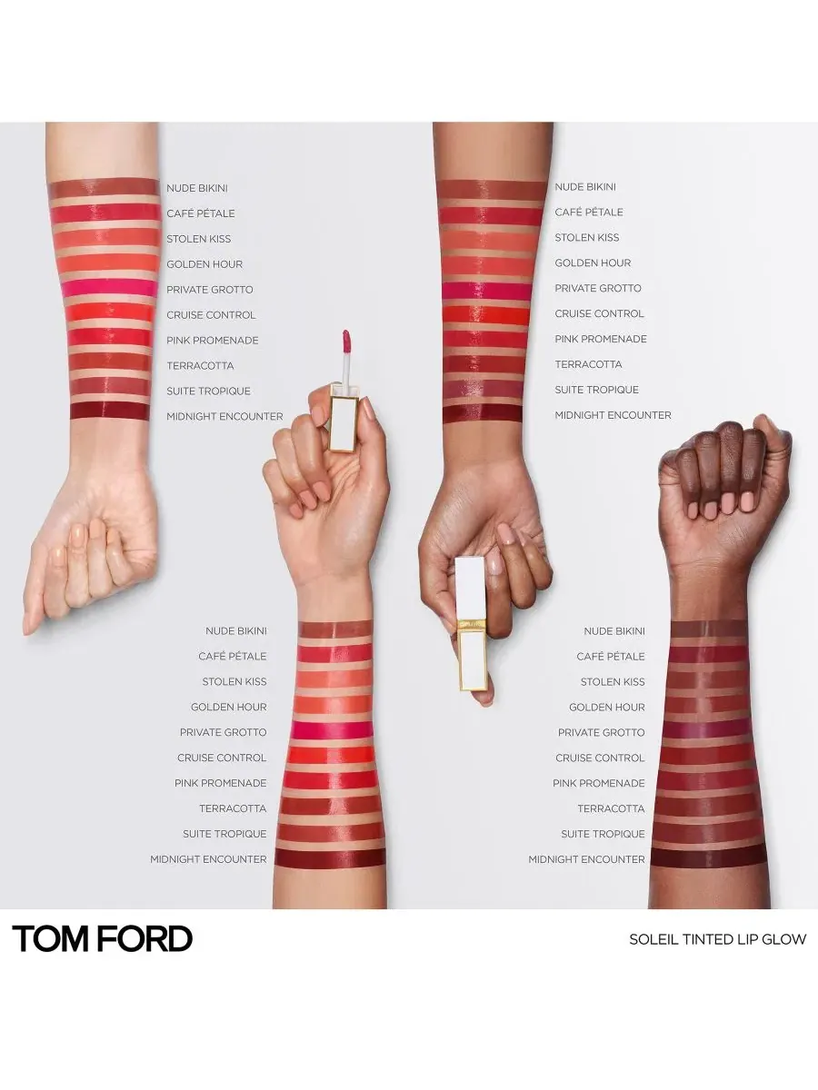 Блеск для губ Soleil Tinted Glow, 3 г Tom Ford, 03 private grotto — изображение 3 из 3