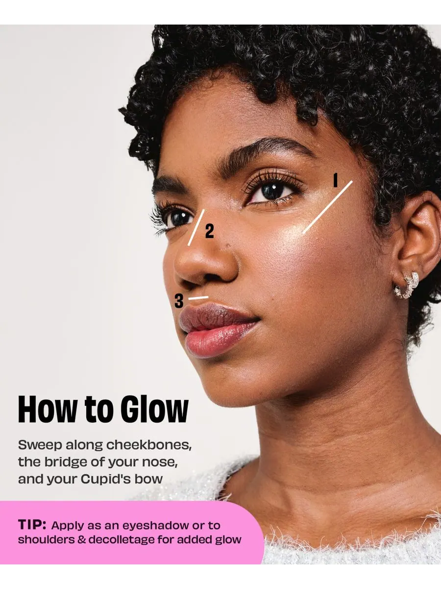 Хайлайтер Glow-La-La Blurring Powder Benefit Cosmetics — изображение 3 из 7