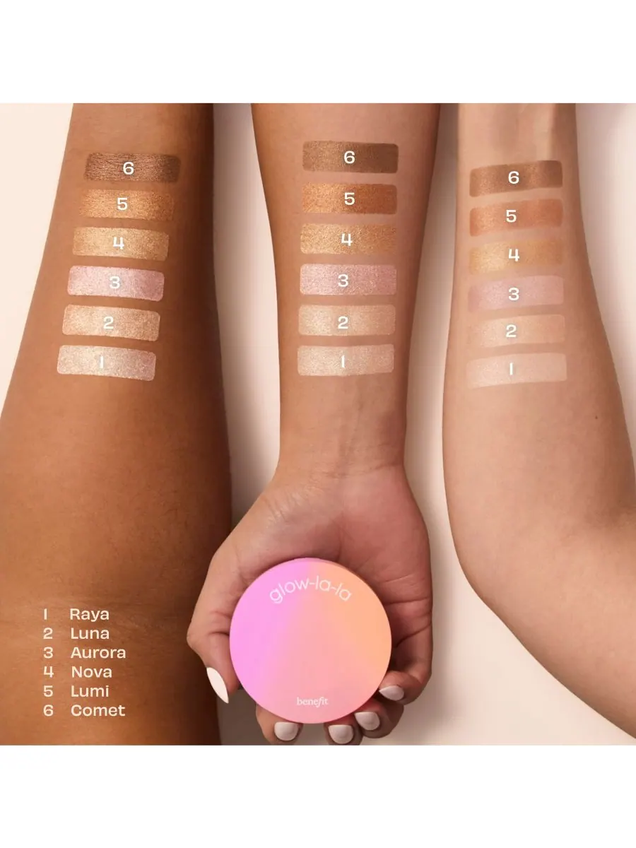 Хайлайтер Glow-La-La Blurring Powder Benefit Cosmetics — изображение 5 из 7