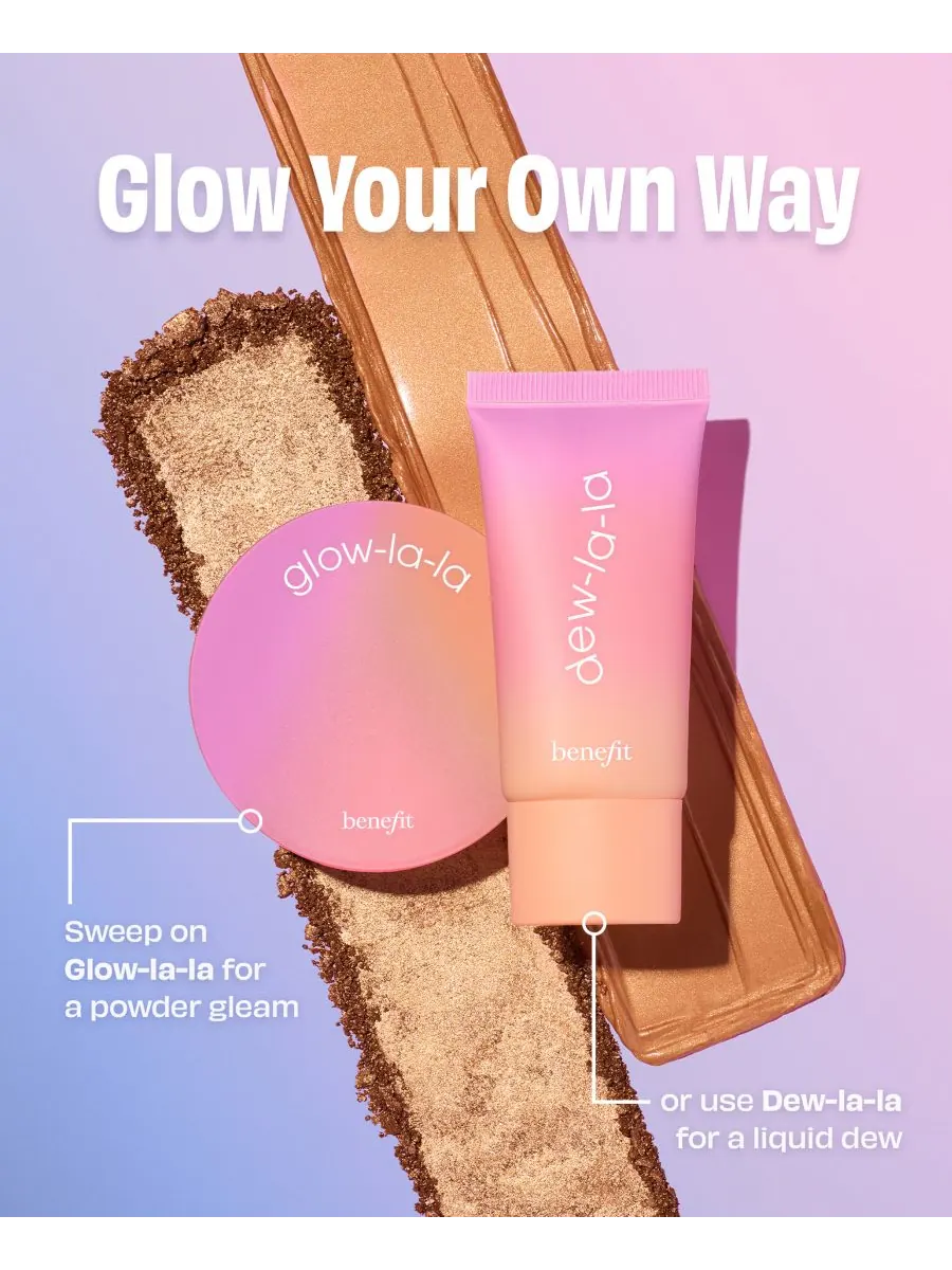 Хайлайтер Glow-La-La Blurring Powder Benefit Cosmetics — изображение 7 из 7