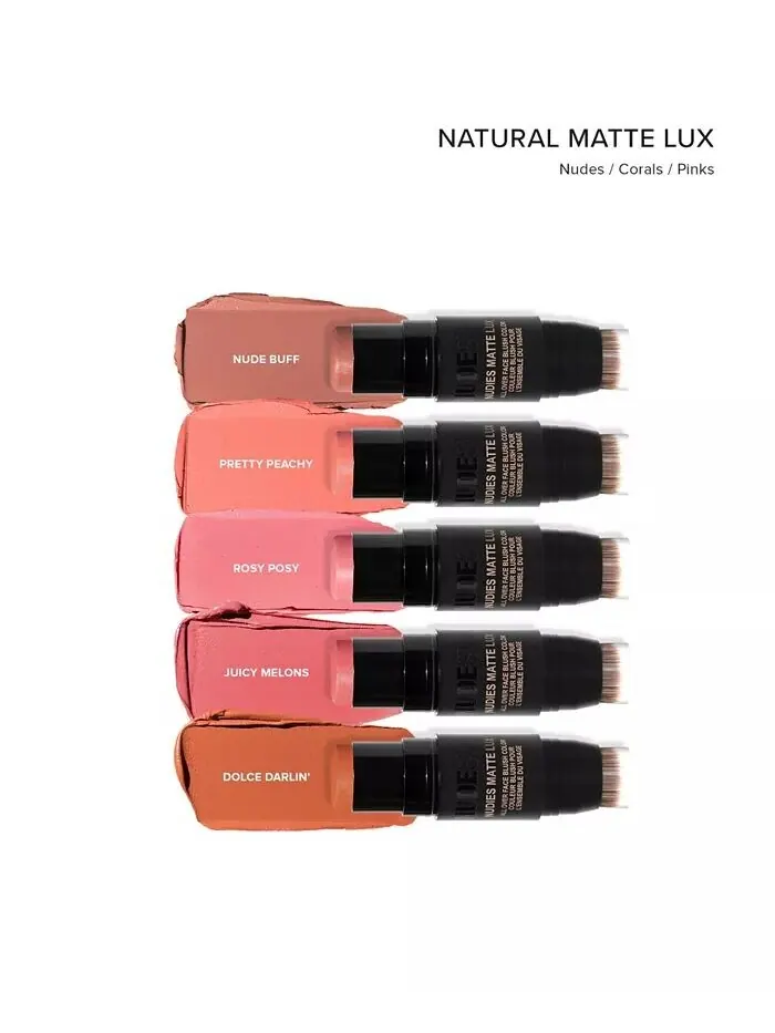 Румяна матовые Lux для всего лица Nudies Nudestix — изображение 5 из 6