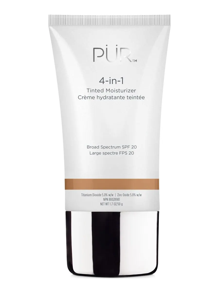 Увлажняющий тонирующий крем 4-в-1 с SPF 20 PÜR, цвет medium - medium w/ neutral undertones