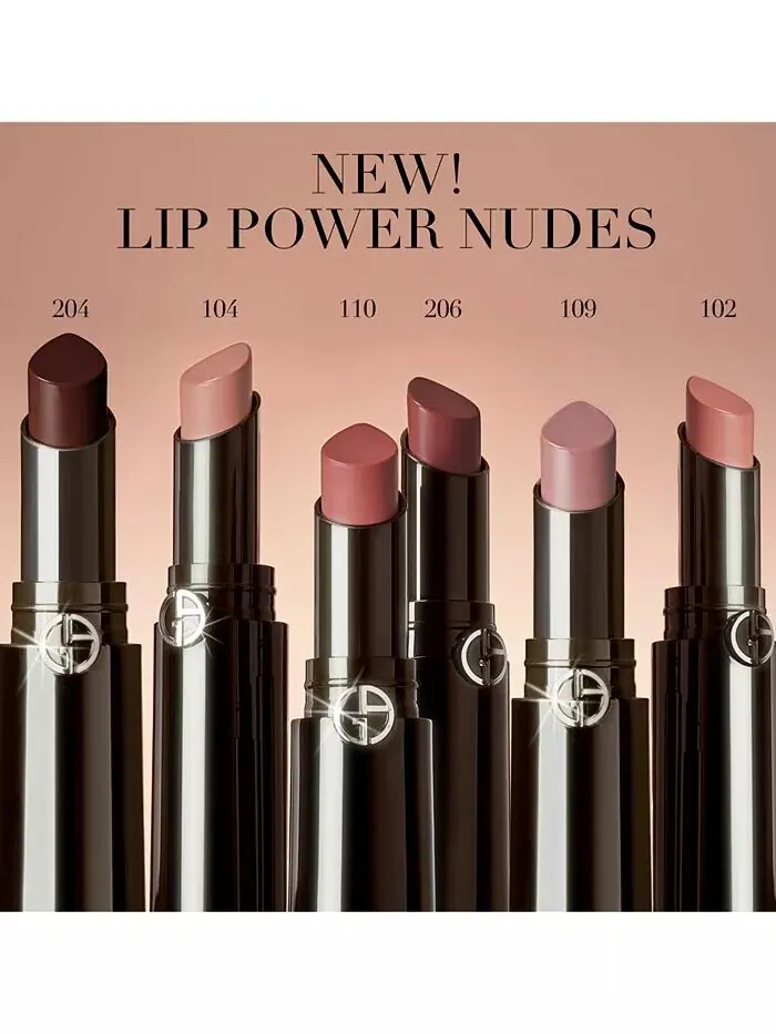 Стойкая атласная губная помада Lip Power Giorgio Armani — изображение 6 из 11