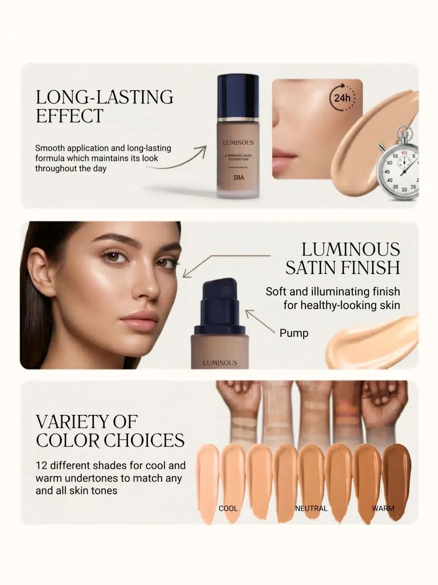 Тональный крем Luminous Longwear SIIA Cosmetics — изображение 4 из 8
