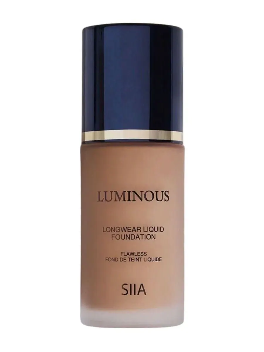 Тональный крем с сияющим финишем Luminous Longwear Foundation SIIA Cosmetics