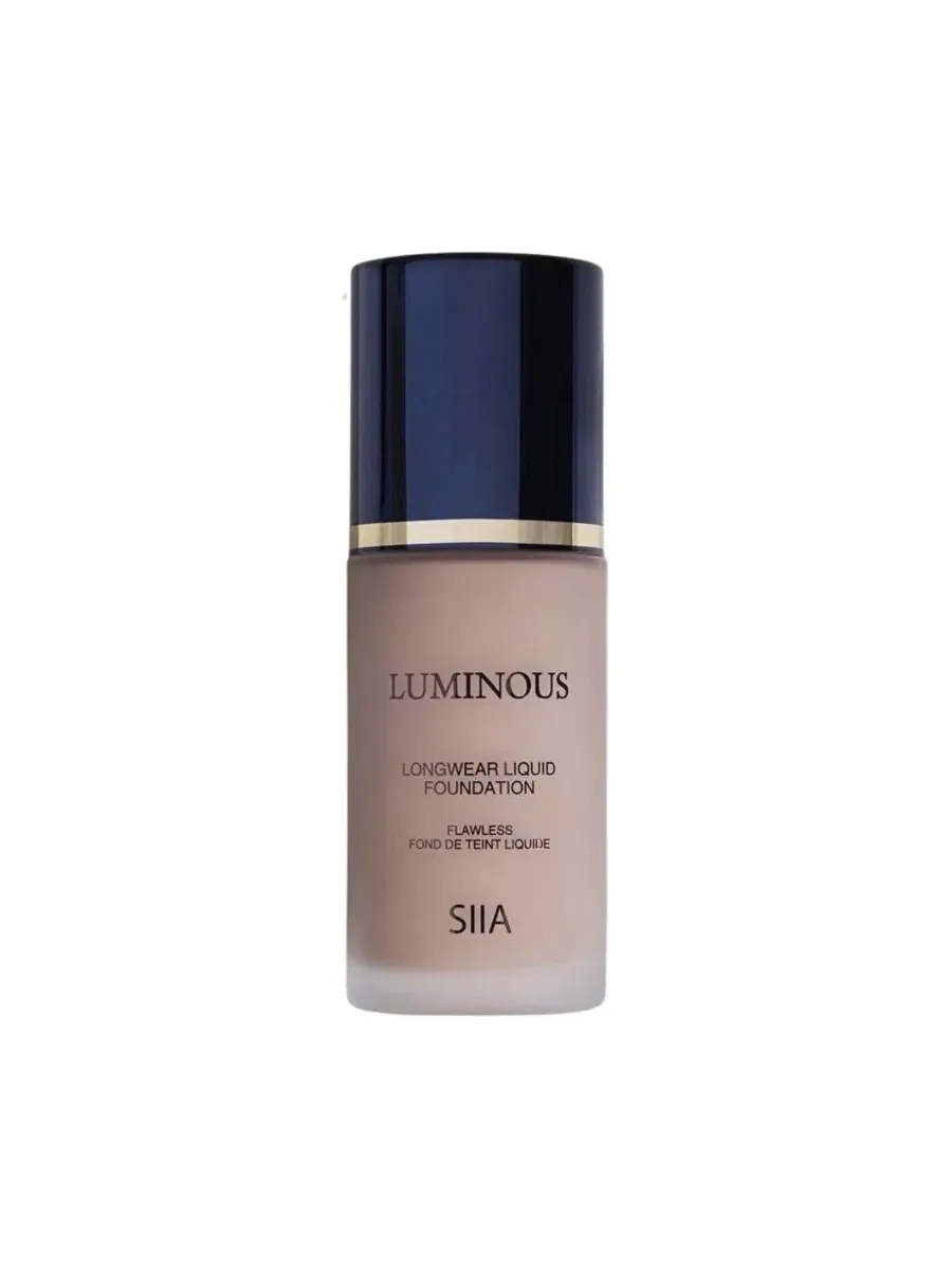 Тональная основа Luminous Longwear Liquid Foundation SIIA Cosmetics, Fair