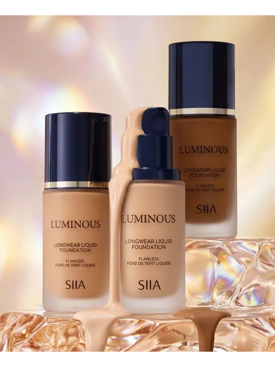 Тональный крем Luminous Longwear Liquid Foundation SIIA Cosmetics, Americano — изображение 8 из 8