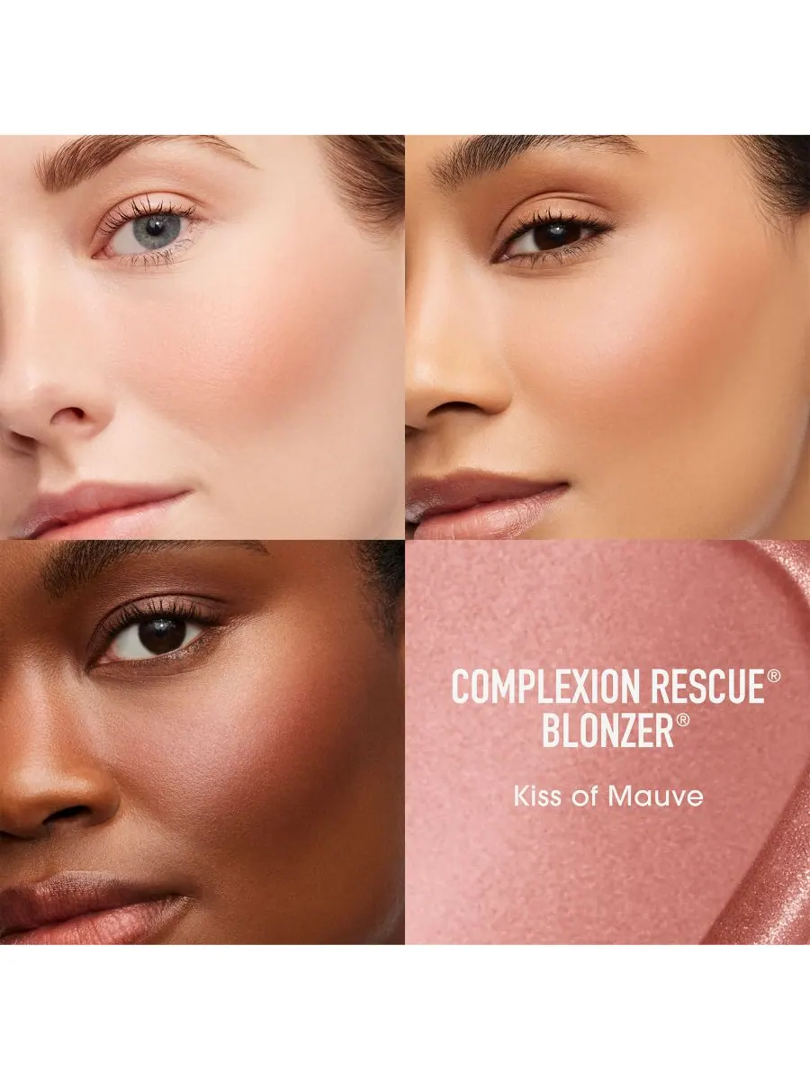 Жидкий бронзер, румяна и бронзер Complexion Rescue, 0,5 унции BareMinerals, цвет kiss mauve — изображение 3 из 10