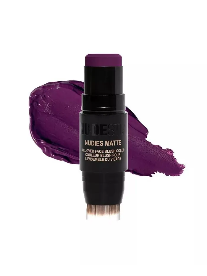 Матовые румяна Nudies Nudestix, цвет Moodie Blu (deep eggplant) — изображение 1 из 7