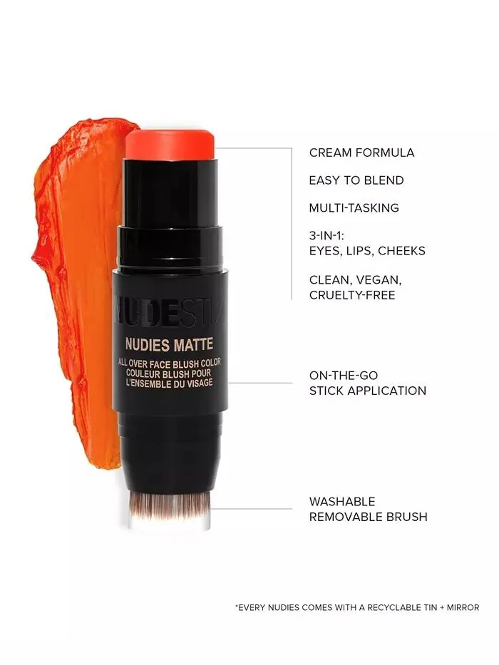 Матовые румяна Nudies Nudestix — изображение 3 из 6