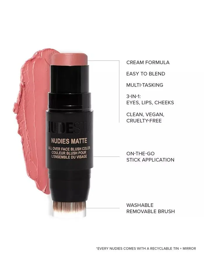 Матовые румяна Nudies Nudestix — изображение 4 из 7
