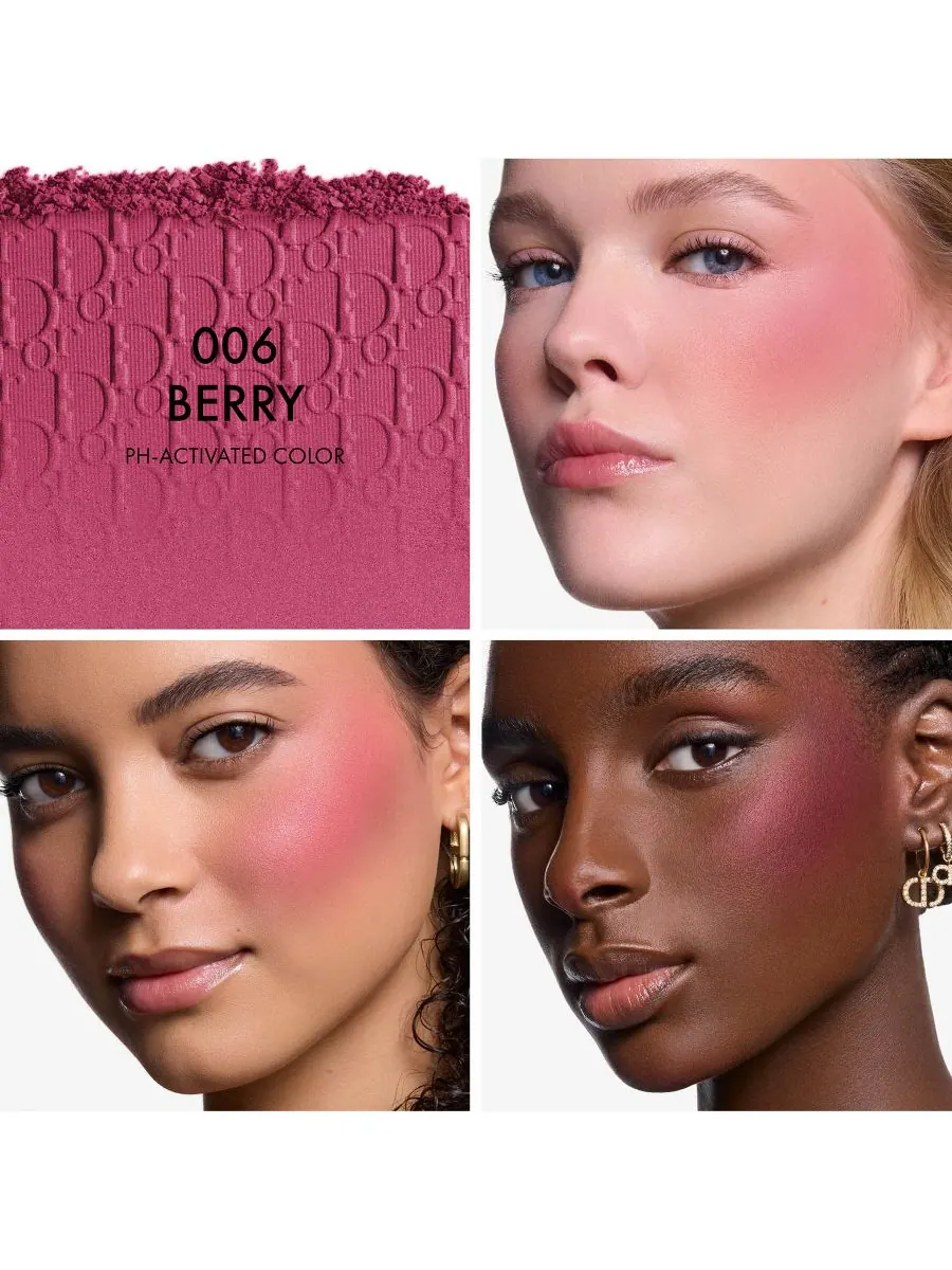 Закулисные румяна Rosy Glow DIOR, цвет 006 berry — изображение 2 из 10