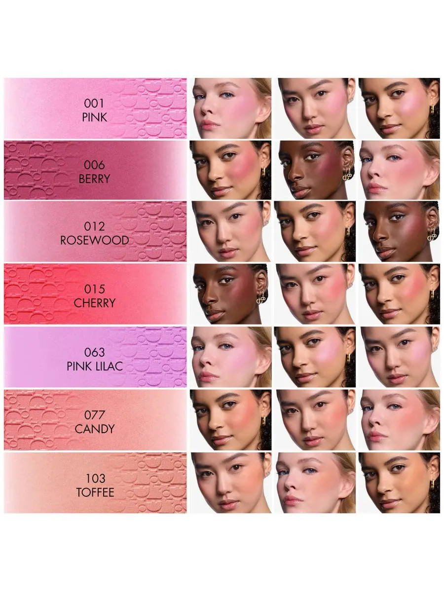 Закулисные румяна Rosy Glow DIOR, цвет 006 berry — изображение 10 из 10