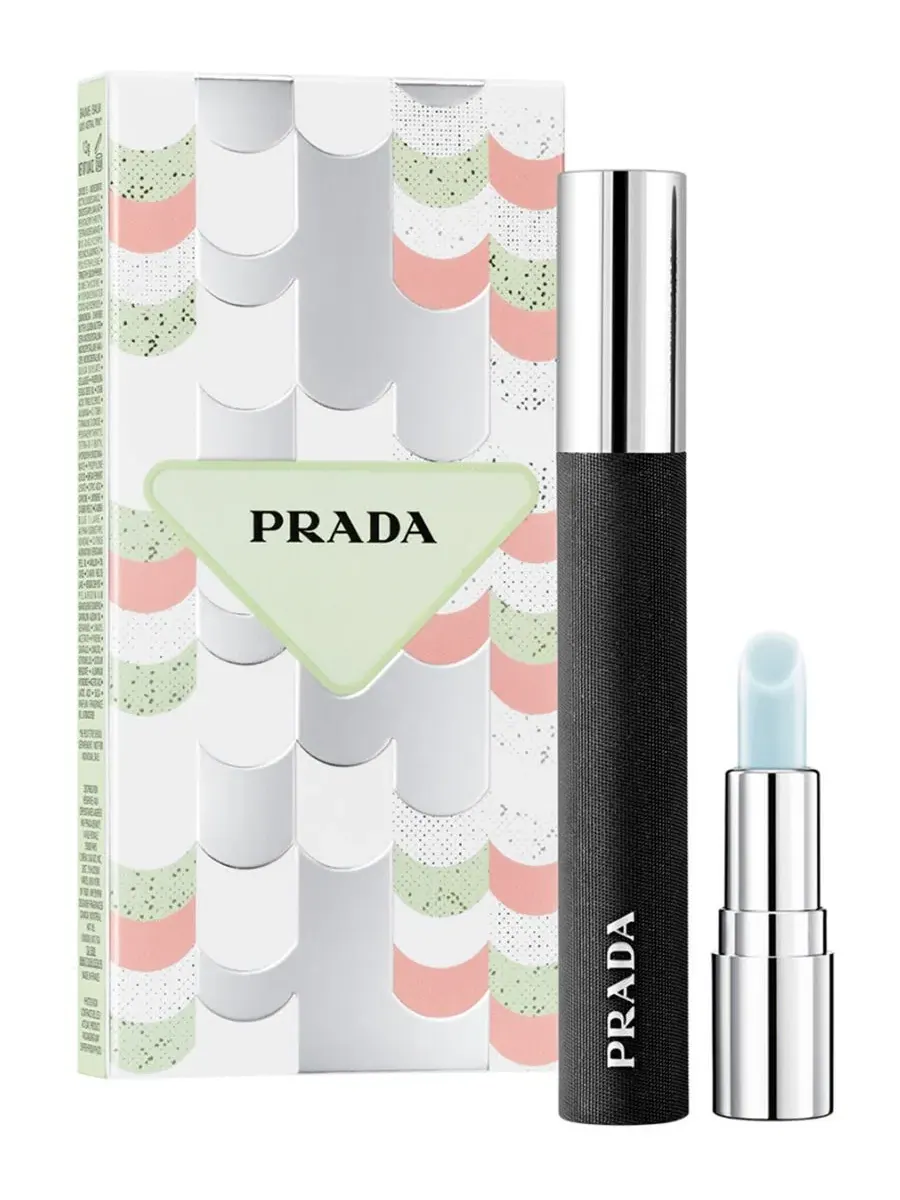 Подарочный набор Prada Beauty: тушь Pradascope и мини-бальзам для губ