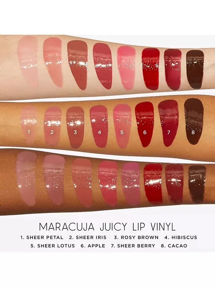 Винил для губ Maracuja Juicy Lip Tarte, цвет shimmering daisy — изображение 4 из 12