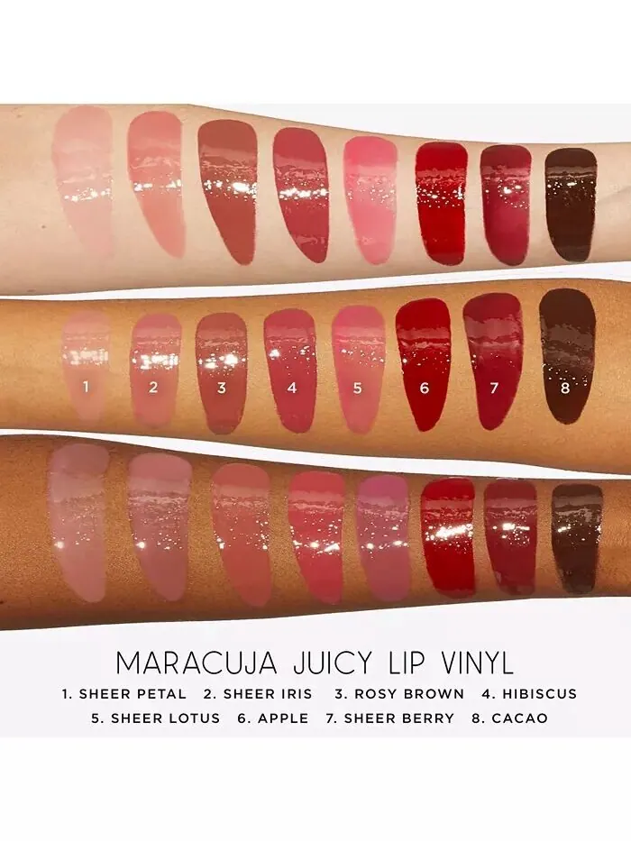 Винил для губ Maracuja Juicy Lip Tarte, цвет Sheer Iris — изображение 4 из 12