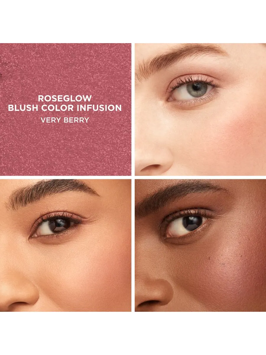 Румяна RoseGlow Blush Color Infusion Laura Mercier, цвет very berry - shimmer bright berry — изображение 3 из 6