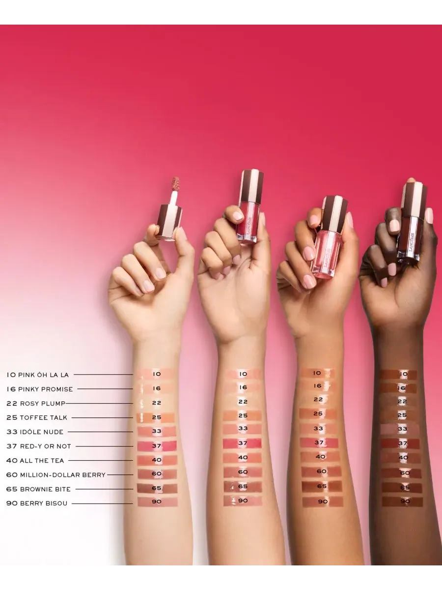 Lip Idôle JuicyTreat Lip Oil Gloss Lancôme, 40 All The Tea — изображение 5 из 10
