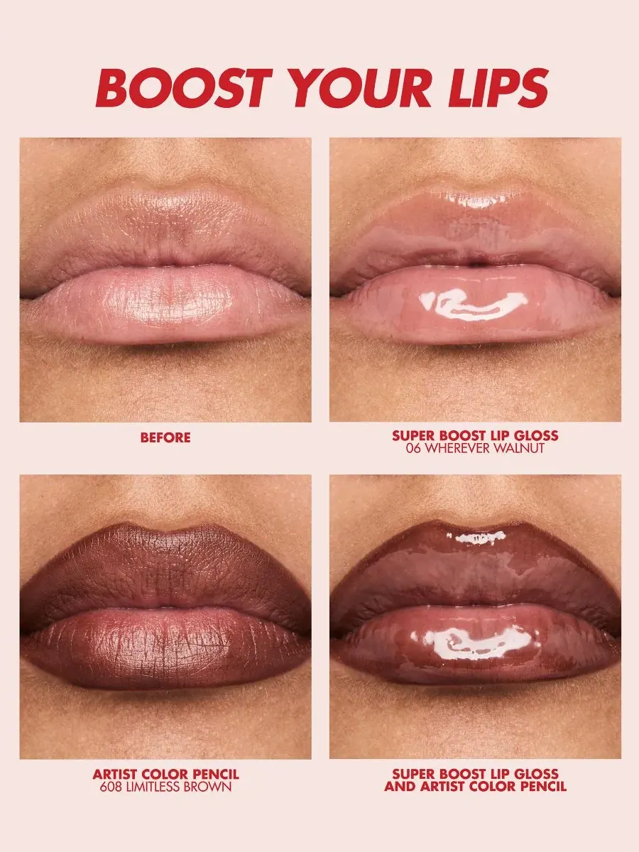 Увлажняющий блеск для губ Super Boost с эффектом увеличения объема, 0,3 унции MAKE UP FOR EVER — изображение 9 из 10
