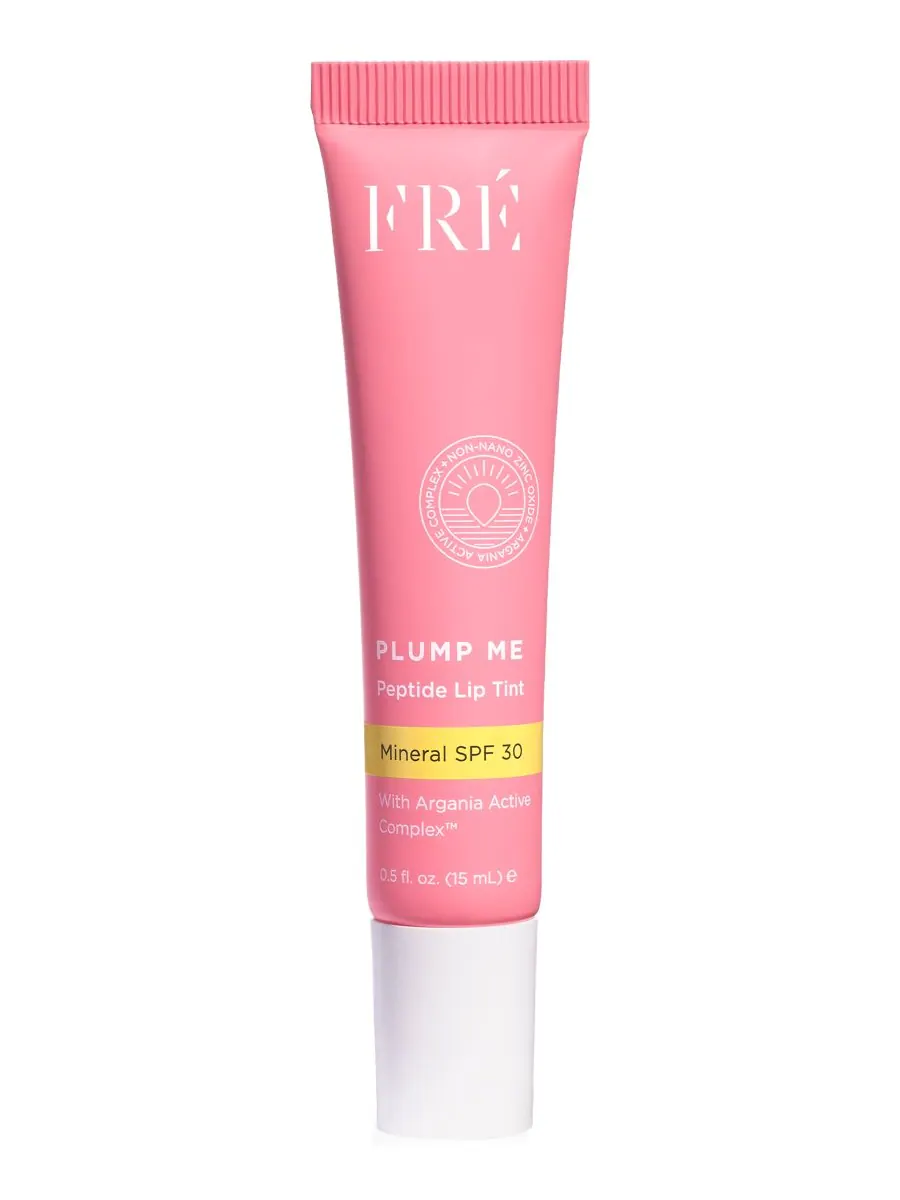 Блеск для губ PLUMP ME Peptide Lip Tint SPF 30, 0,5 унции FRE, цвет pampelonne