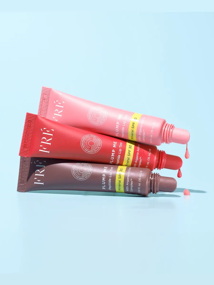 Блеск для губ PLUMP ME Peptide Lip Tint SPF 30, 0,5 унции FRE, цвет pampelonne — изображение 5 из 7