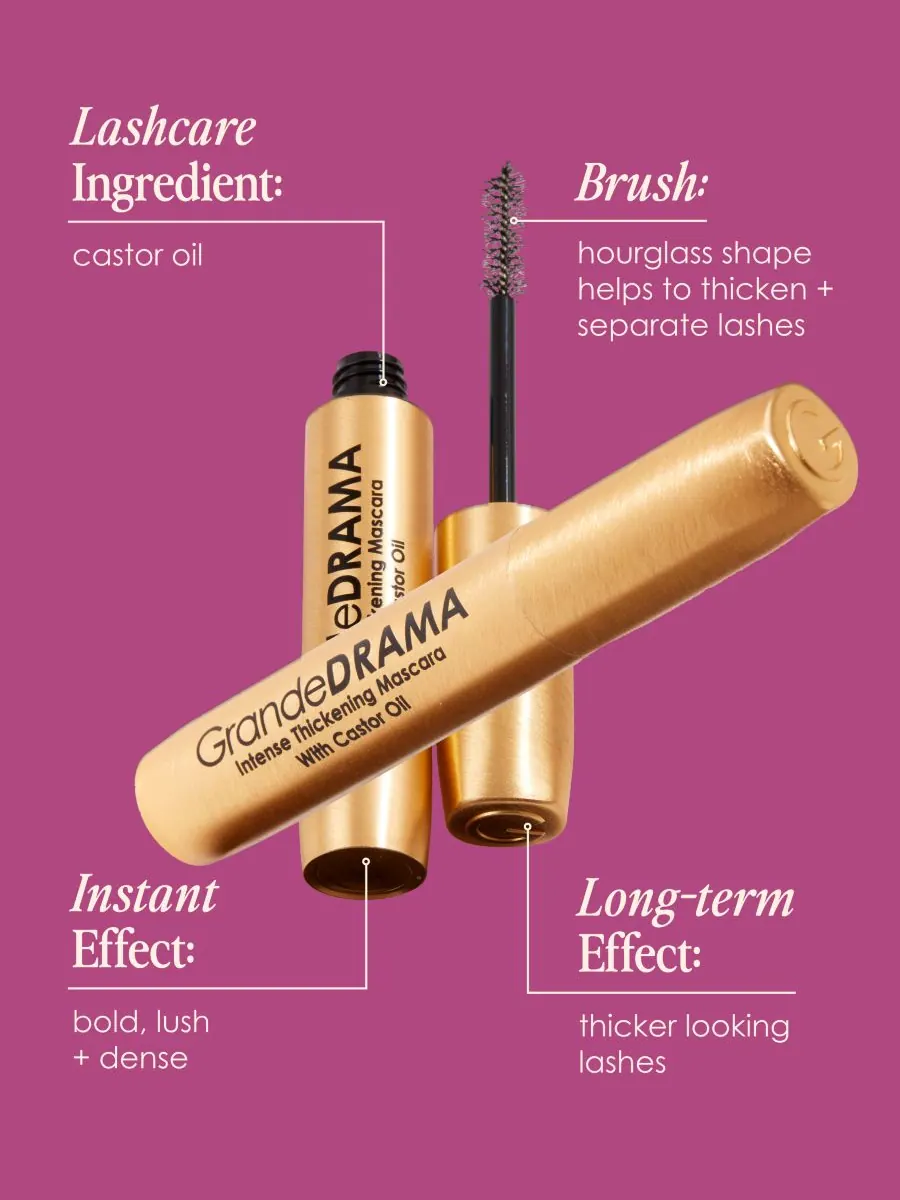 Тушь для ресниц GrandeDRAMA Intense Thickening Mascara Grande Cosmetics — изображение 8 из 10
