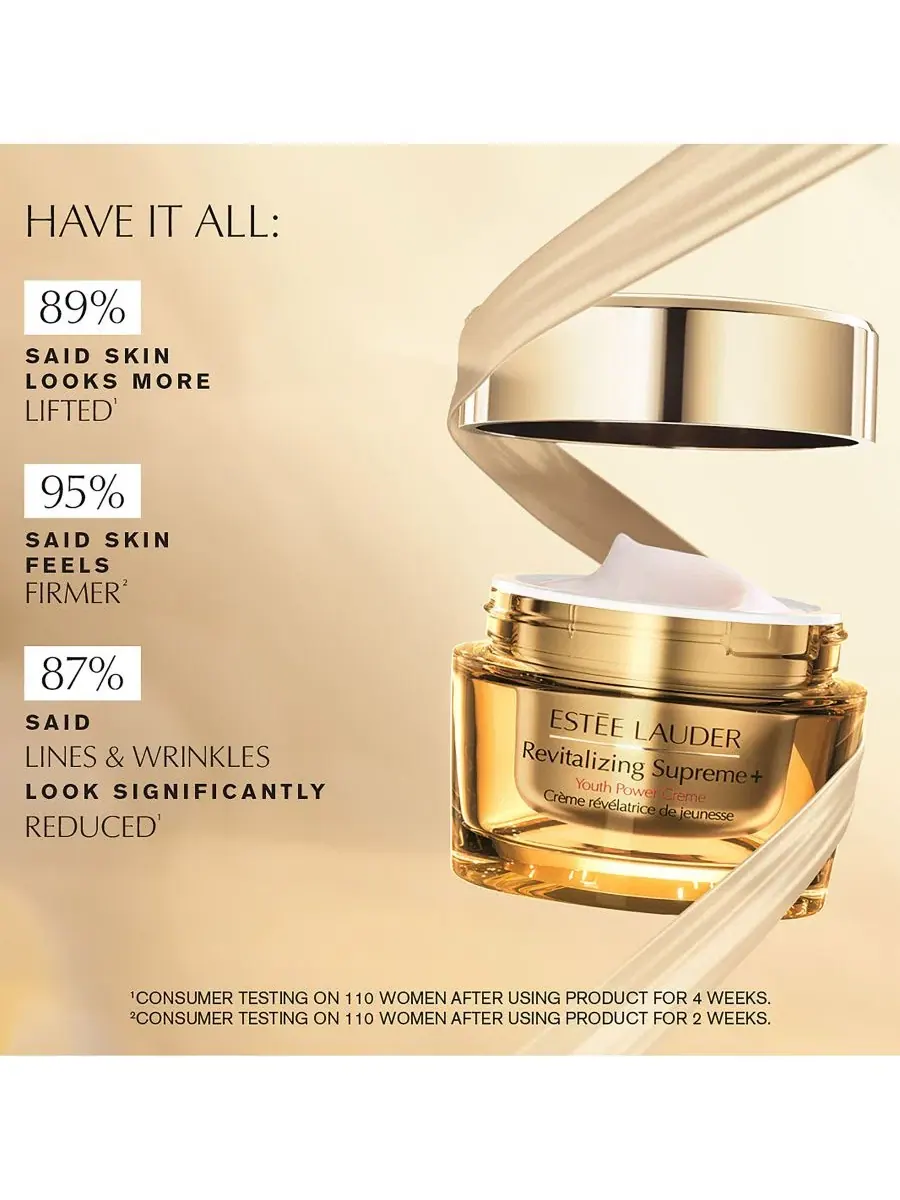 Сыворотка Estée Lauder Supreme+ Youth Power восстанавливающая увлажняющая с гиалуроновой кислотой и — изображение 8 из 15